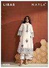 Nayla Libas Cotton Work Designer Kurti With Bottom Dupatta Wholesale Online
